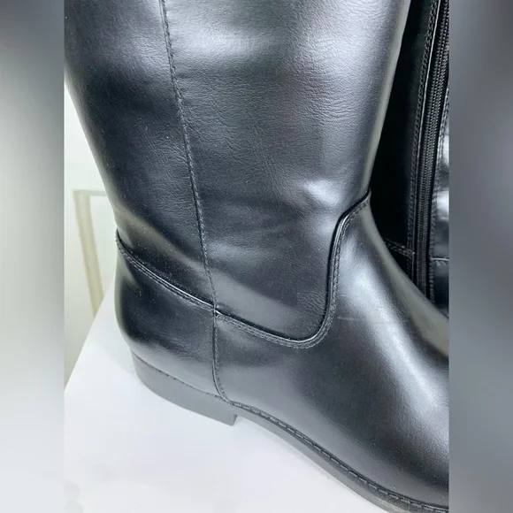 Tommy Hilfiger Shyenne 3 Faux Leather Riding/Equestrian Boot - High Shaft - New - Picture 5 of 15